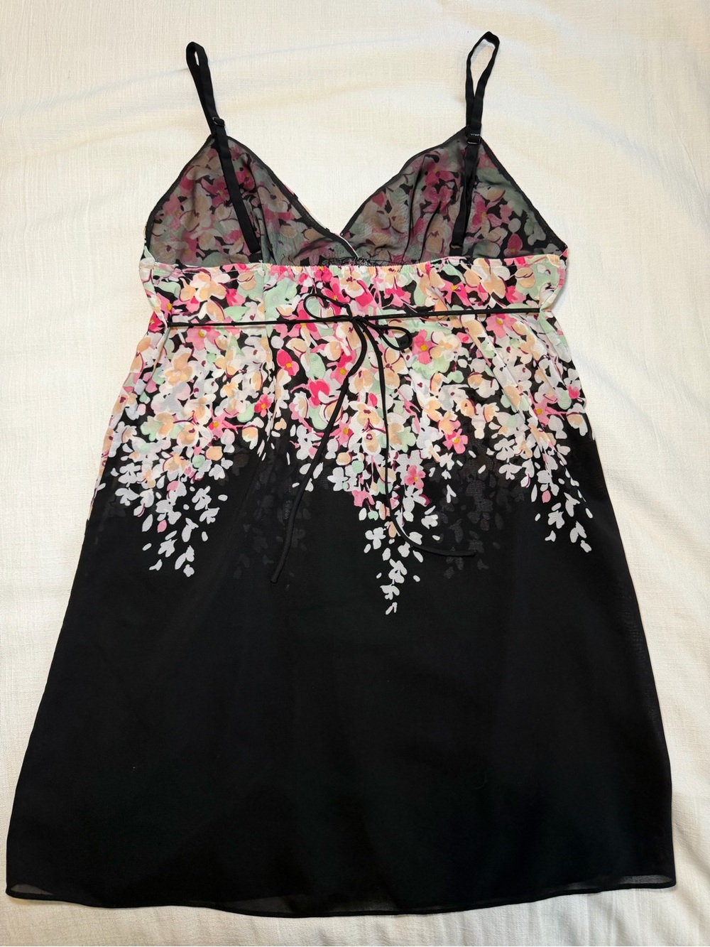 Oscar De La Renta Lingerie Floral Slip Dress - Picture 7 of 10
